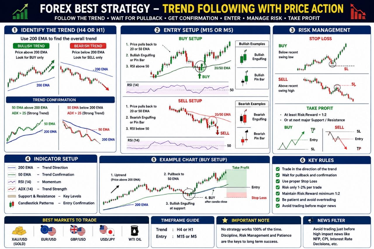 Forex Trend-Following Strategy: A Price Action Guide