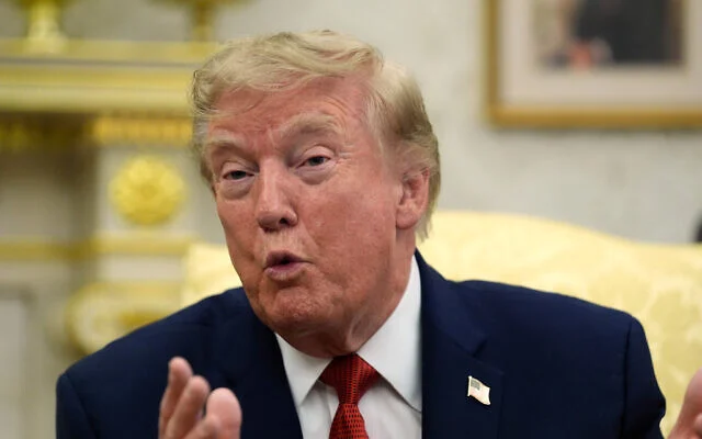 US PRESIDENT DONALD TRUMP SAID HE IS NOT SEEKING A RENEWAL OF THE IRAN MOU.